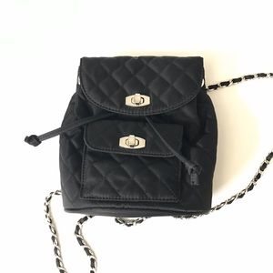 NWOT Forever 21 chain mini backpack